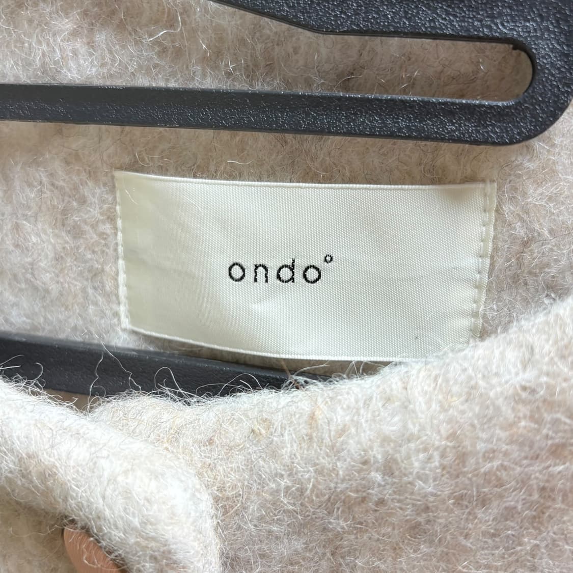 3664 베이지 울 모직자켓 상품이미지5