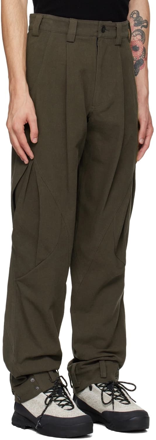 3사이즈) 혜인서 브라운 코튼 카고팬츠 상품이미지3