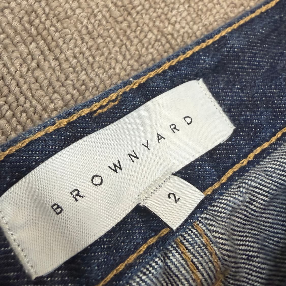 brownyard 브라운야드 우먼스 부츠컷 데님 2 상품이미지3