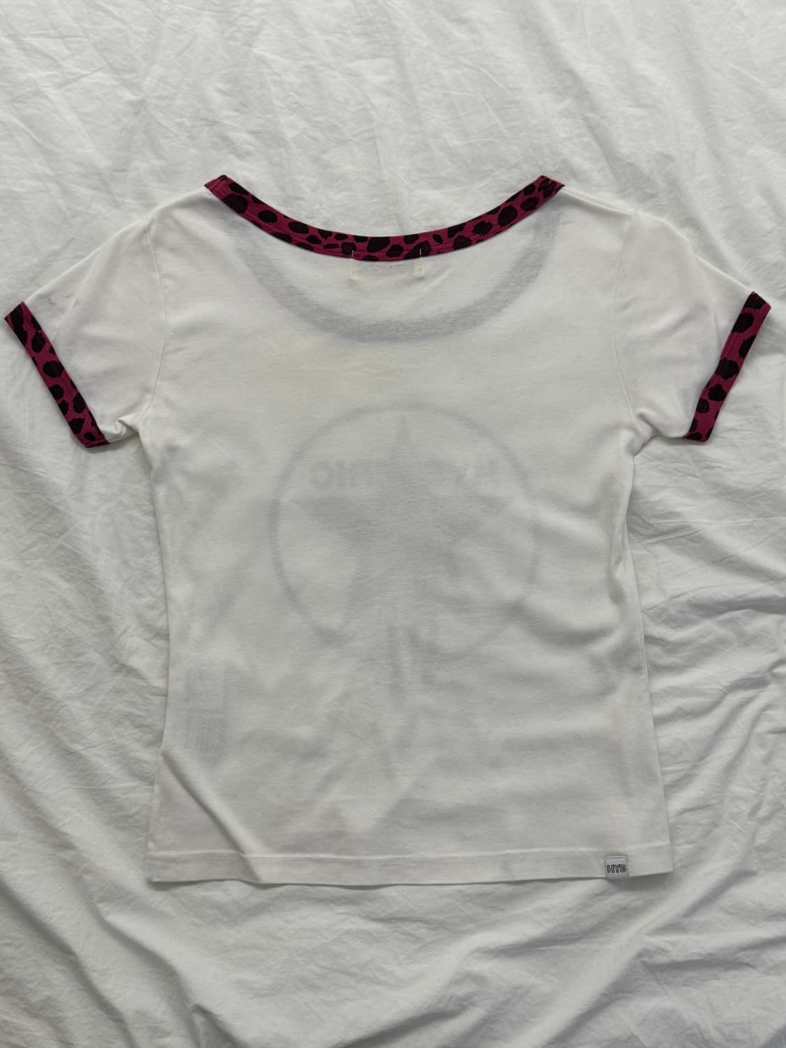 Hysteric Glamour 히스테릭 글래머 호피 숏 반팔티 상품이미지6