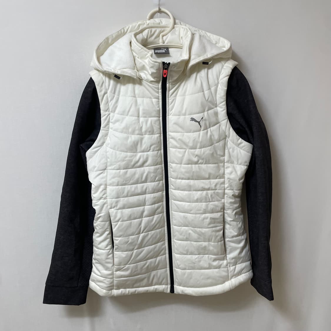 [ M ] 푸마 여성 기모 후드 경량패딩 상품이미지1