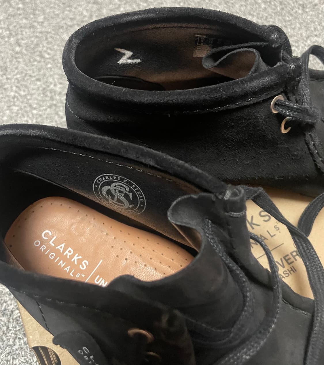 270 클락스 & 언더커버 왈라비 부츠 블랙 색상 Clacks Under 상품이미지5