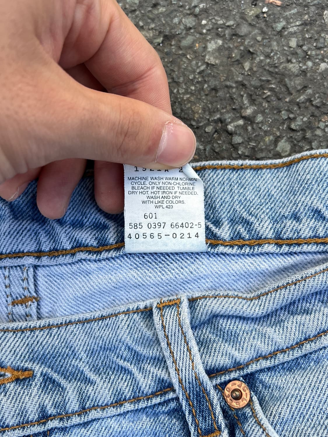 [38X30] 90s 리바이스 565 와이드 핏 상품이미지5