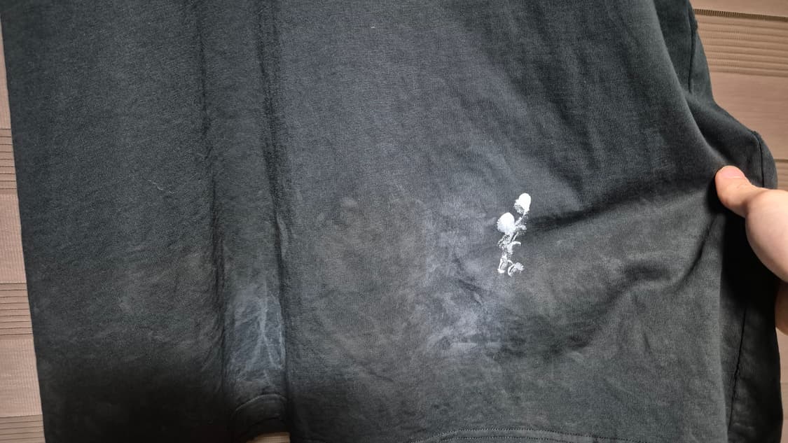 [3]발렌시아가 3b 티셔츠 페이디드 블랙 상품이미지5