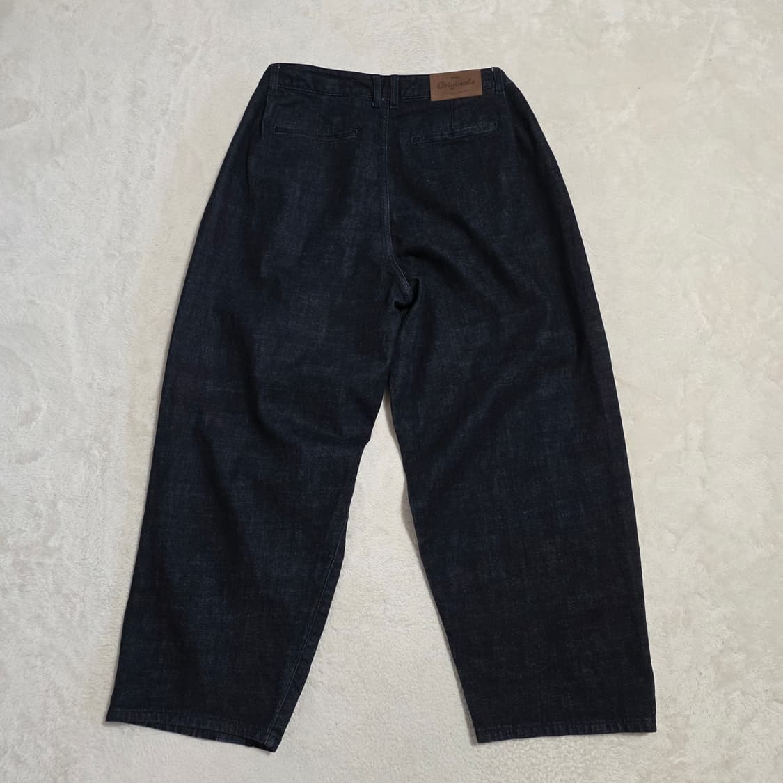 (30)비슬로우 와이드 벌룬 셀비지 데님 팬츠 상품이미지3