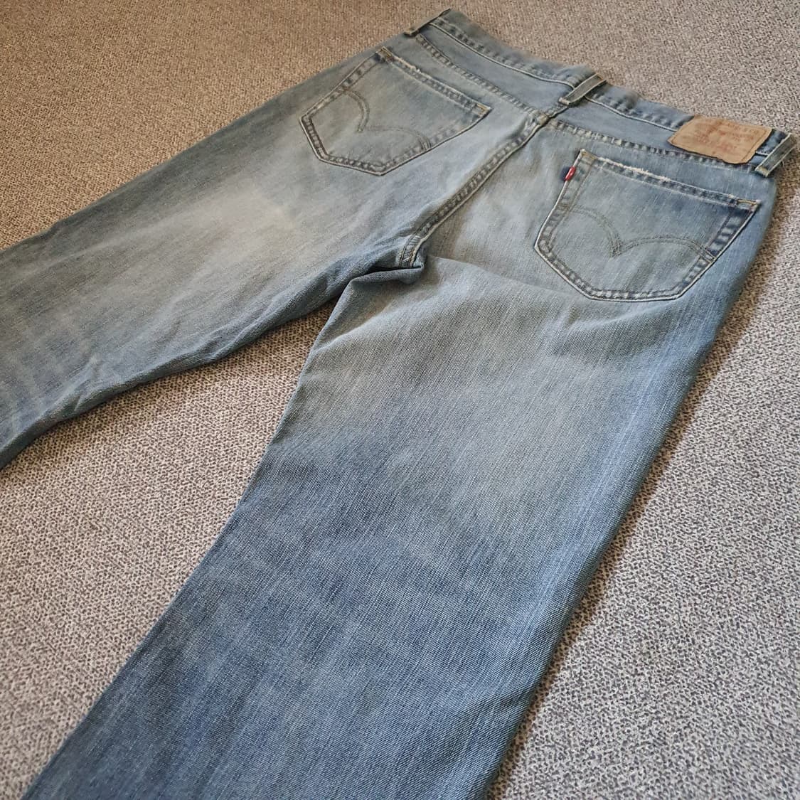 00s 리바이스567루즈 부츠컷 데님 팬츠 상품이미지8