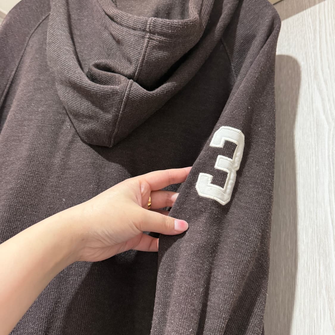 폴로 랄프로렌 빅포니 브라운 후드집업 상품이미지6