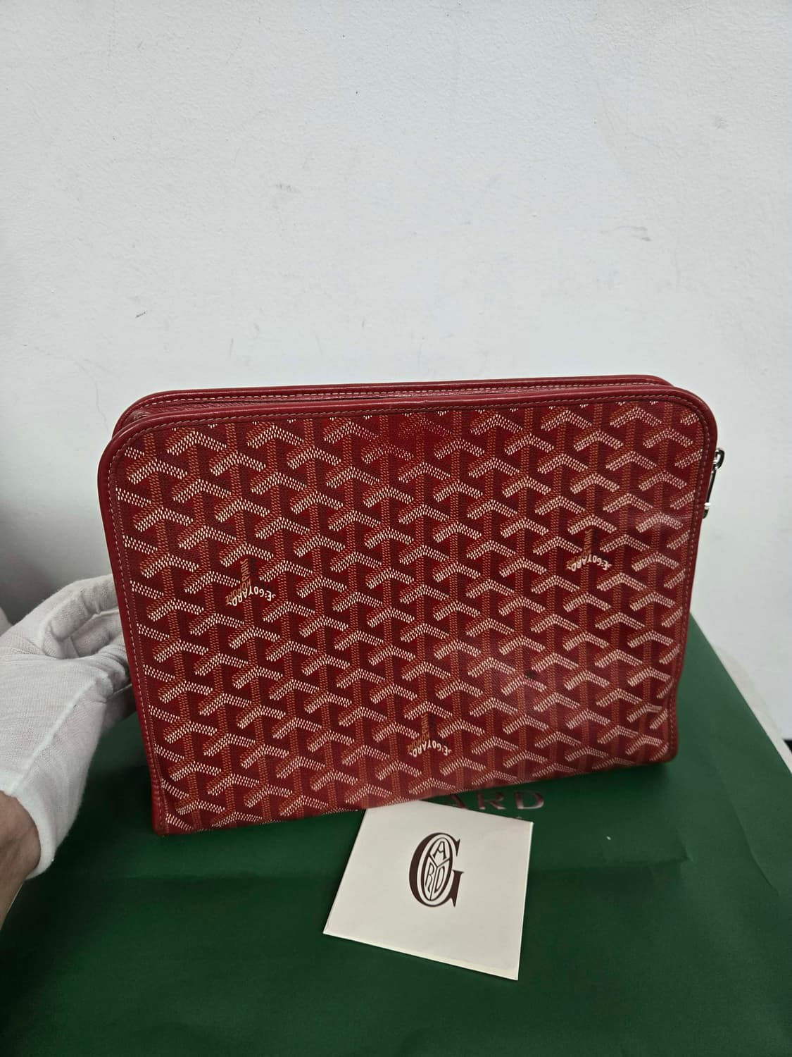 [보증서 정품] 고야드 쥬방스gm 클러치백 상품이미지5