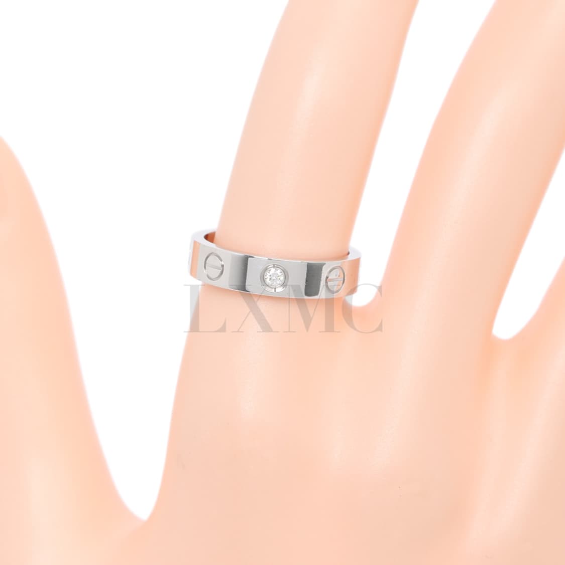 까르띠에 러브링 스몰 다이아 LOVE 반지 47호 7호 상품이미지5