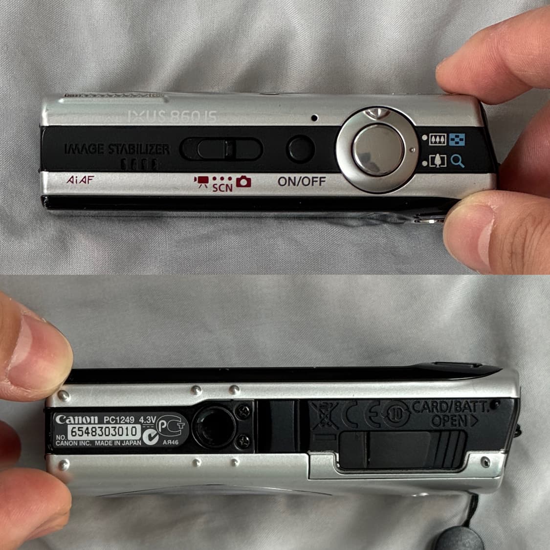 캐논 익서스 860 is ixus 860is (한국어판, 작례 O) 상품이미지2
