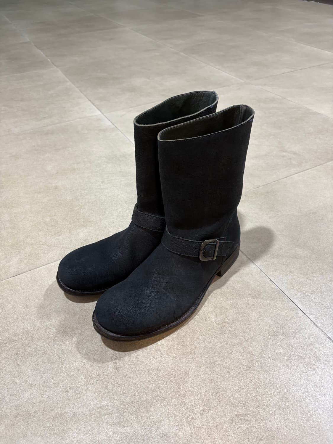 10sei0otto 스톤워싱 엔지니어 부츠 상품이미지1