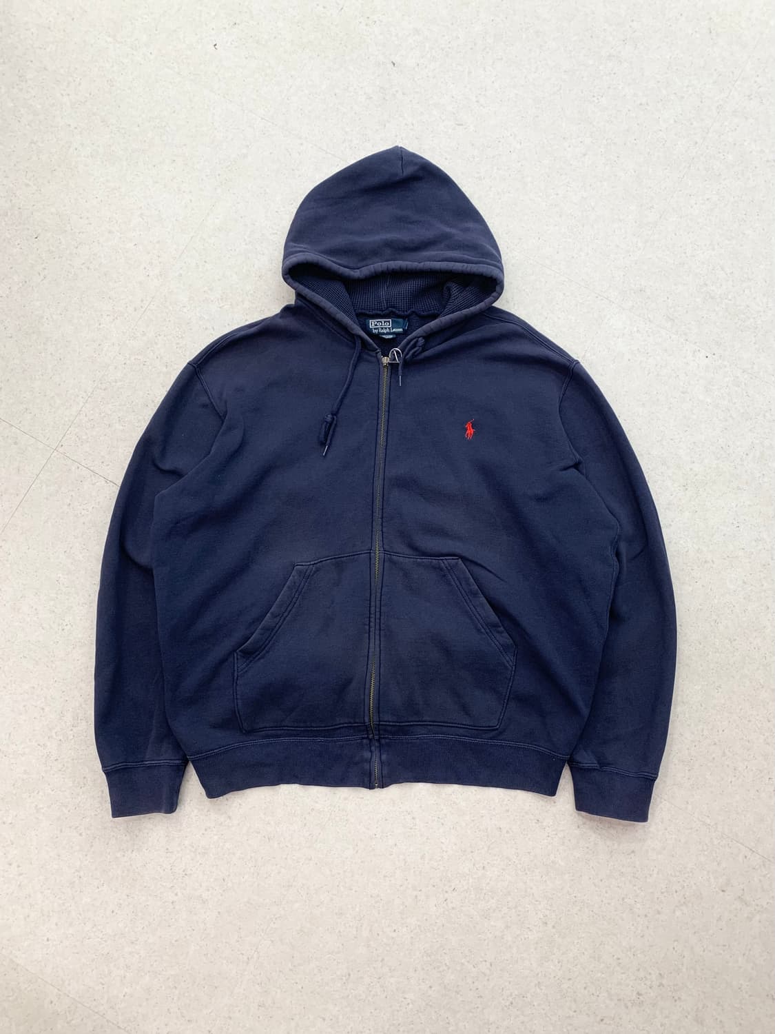 Polo 폴로 네이비 후드집업 상품이미지1