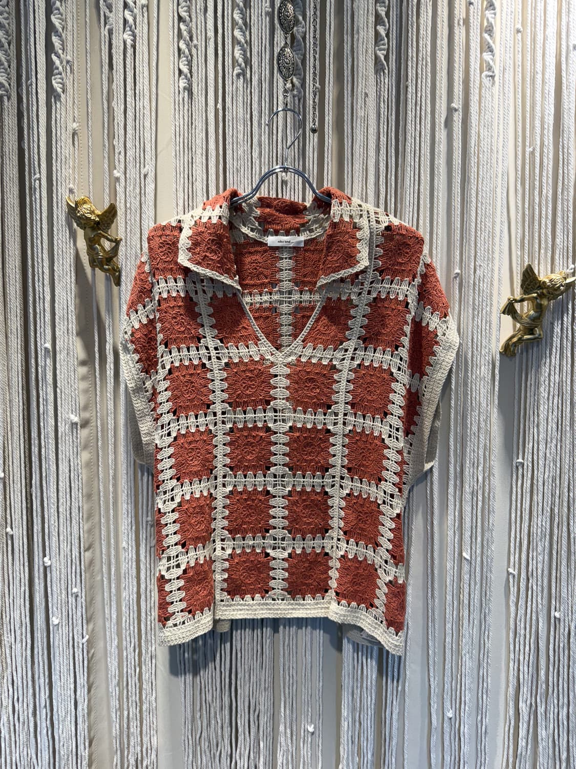 Floral Crochet Knit 0085 상품이미지5