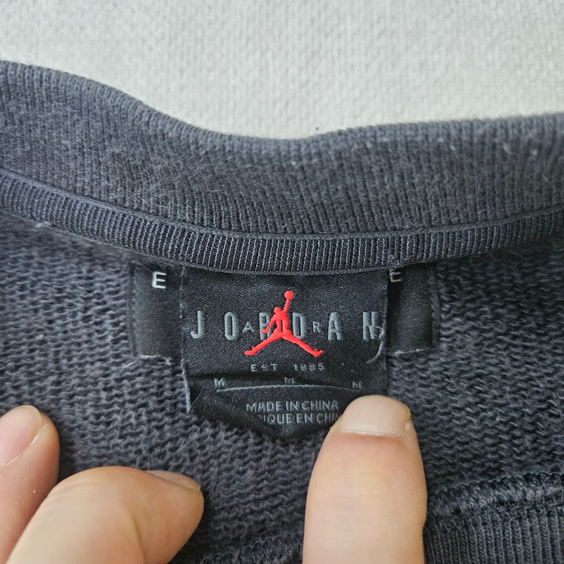 M 나이키 조던 스몰로고 맨투맨 0330Y 상품이미지3