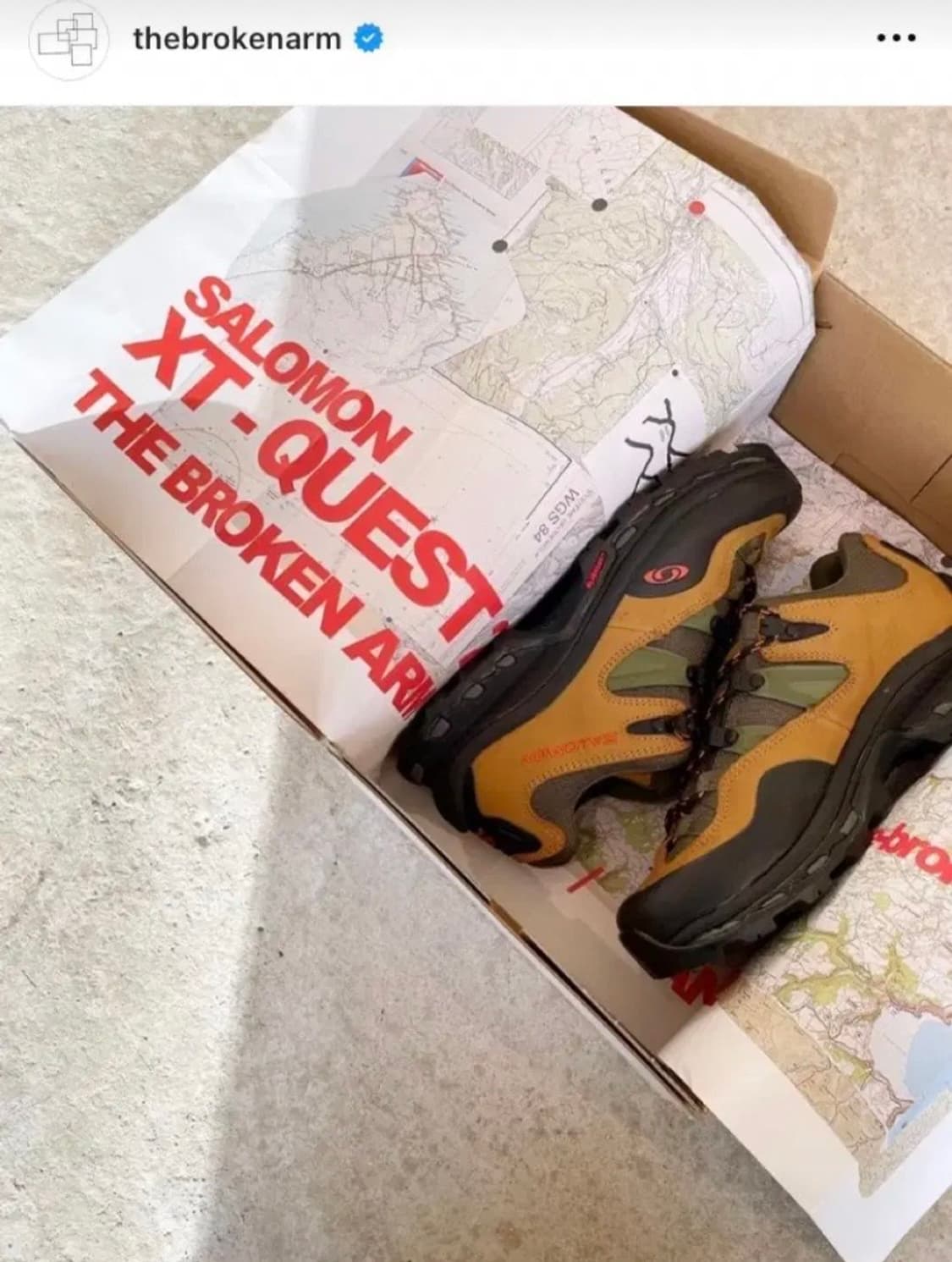 [275] 브로큰암 x 살로몬 XT-QUEST 2 새제품 상품이미지1