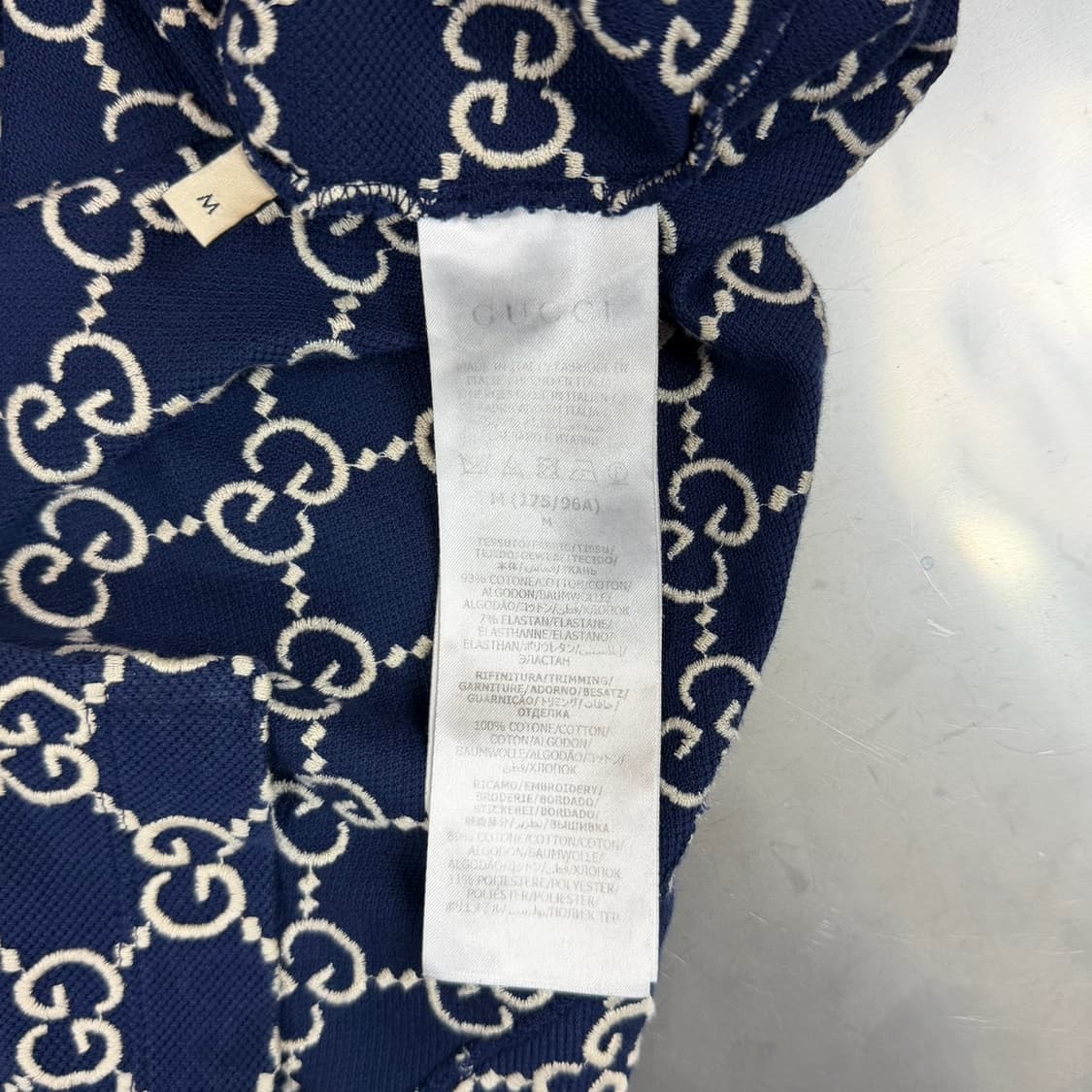 [리오브] 구찌 GG 스트레치 코튼 카라티셔츠 상품이미지5