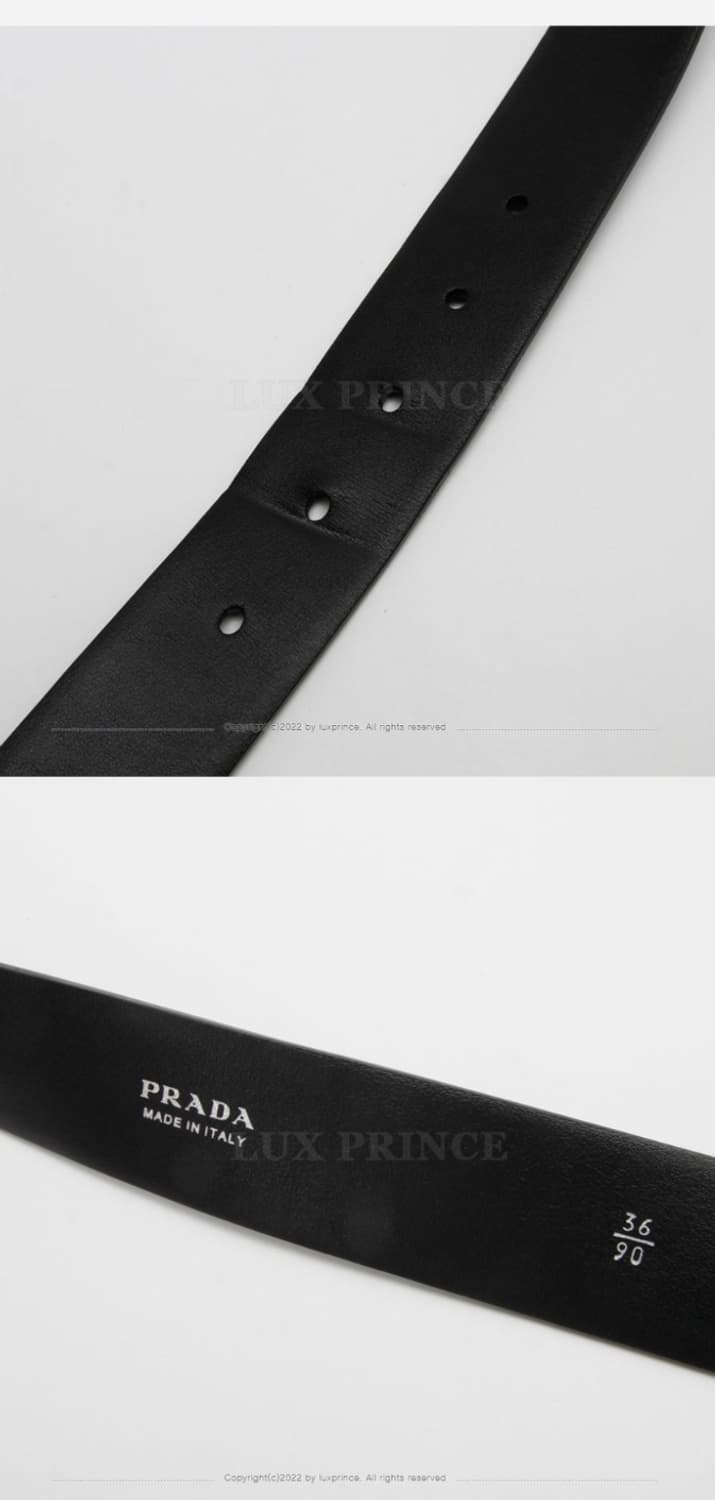 프라다 스무스 사피아노 레더 벨트 팝니다(맡긴 위탁 업체 사진) 상품이미지4
