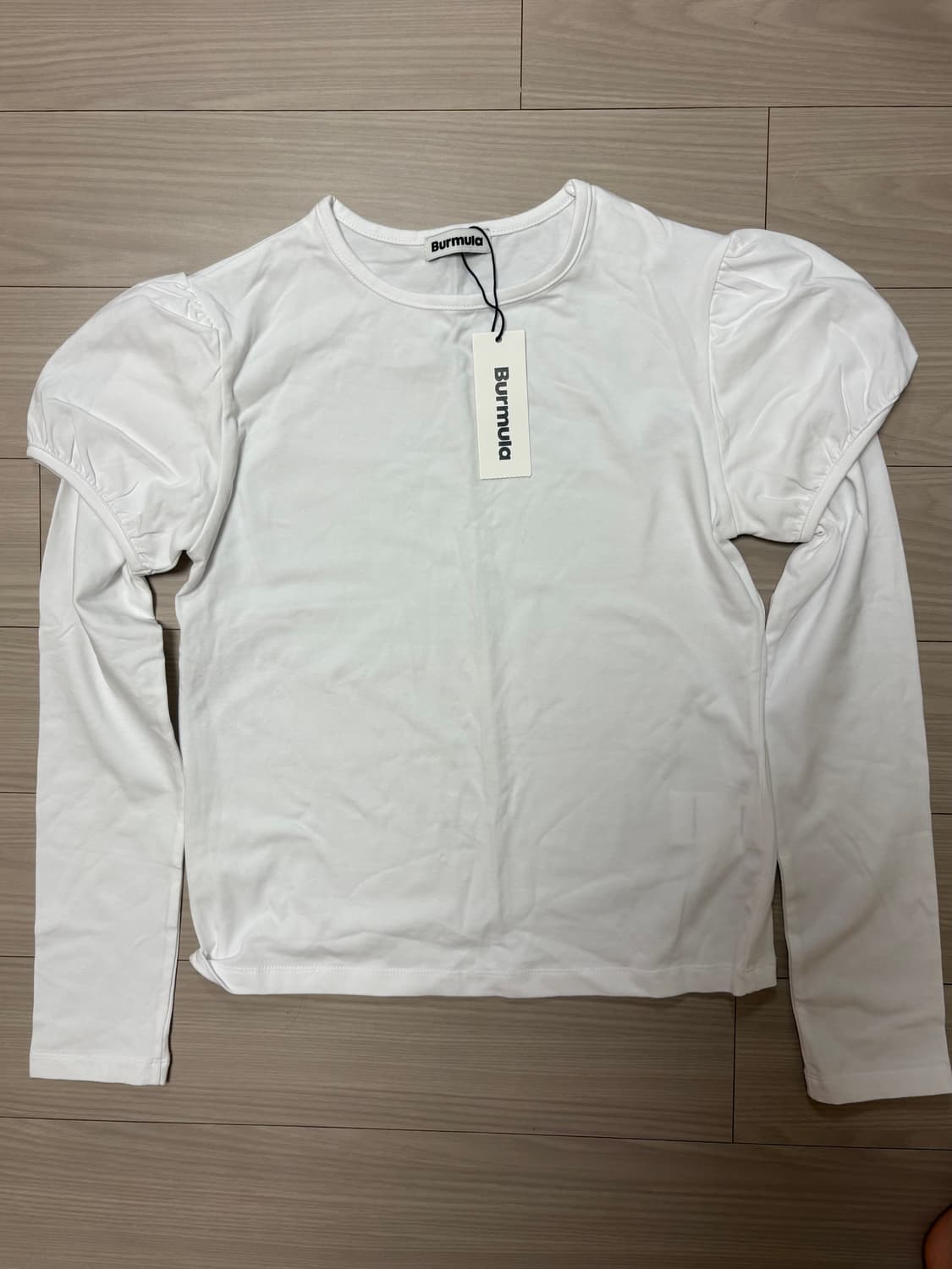 버뮬라 BALLOON LAYERED TEE WHITE / FREE 상품이미지7