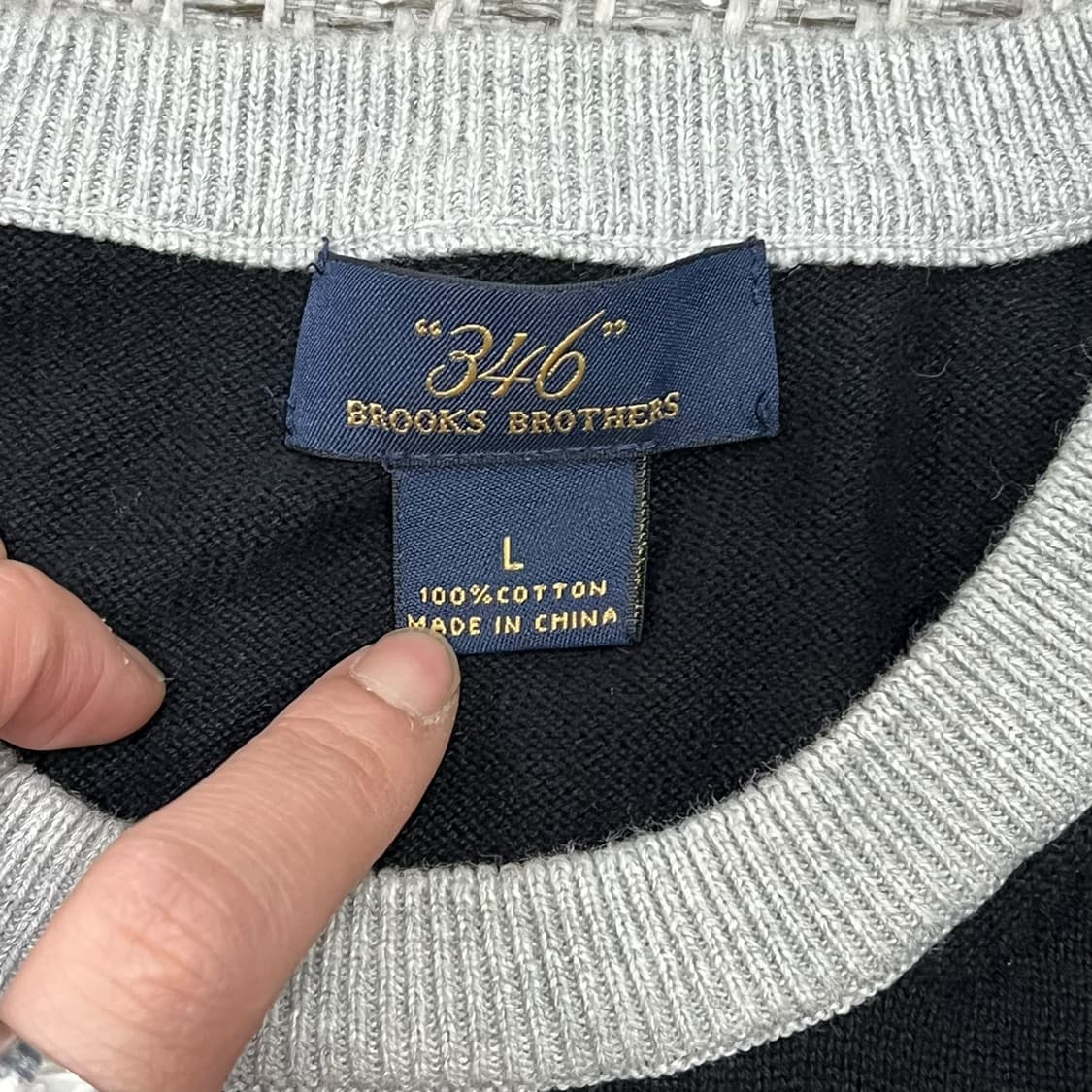 브룩스브라더스 베이직 니트 s08398 상품이미지6