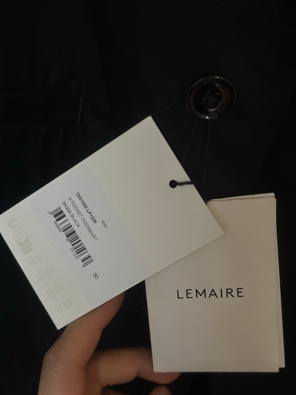 르메르 코튼 블랜드 포켓자켓 50 상품이미지3