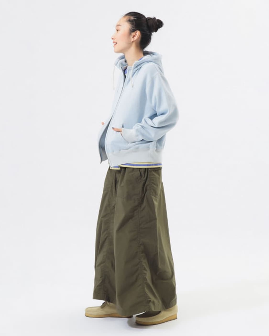 빔즈보이 BEAMS BOY Solotex Baker Skirt 상품이미지4
