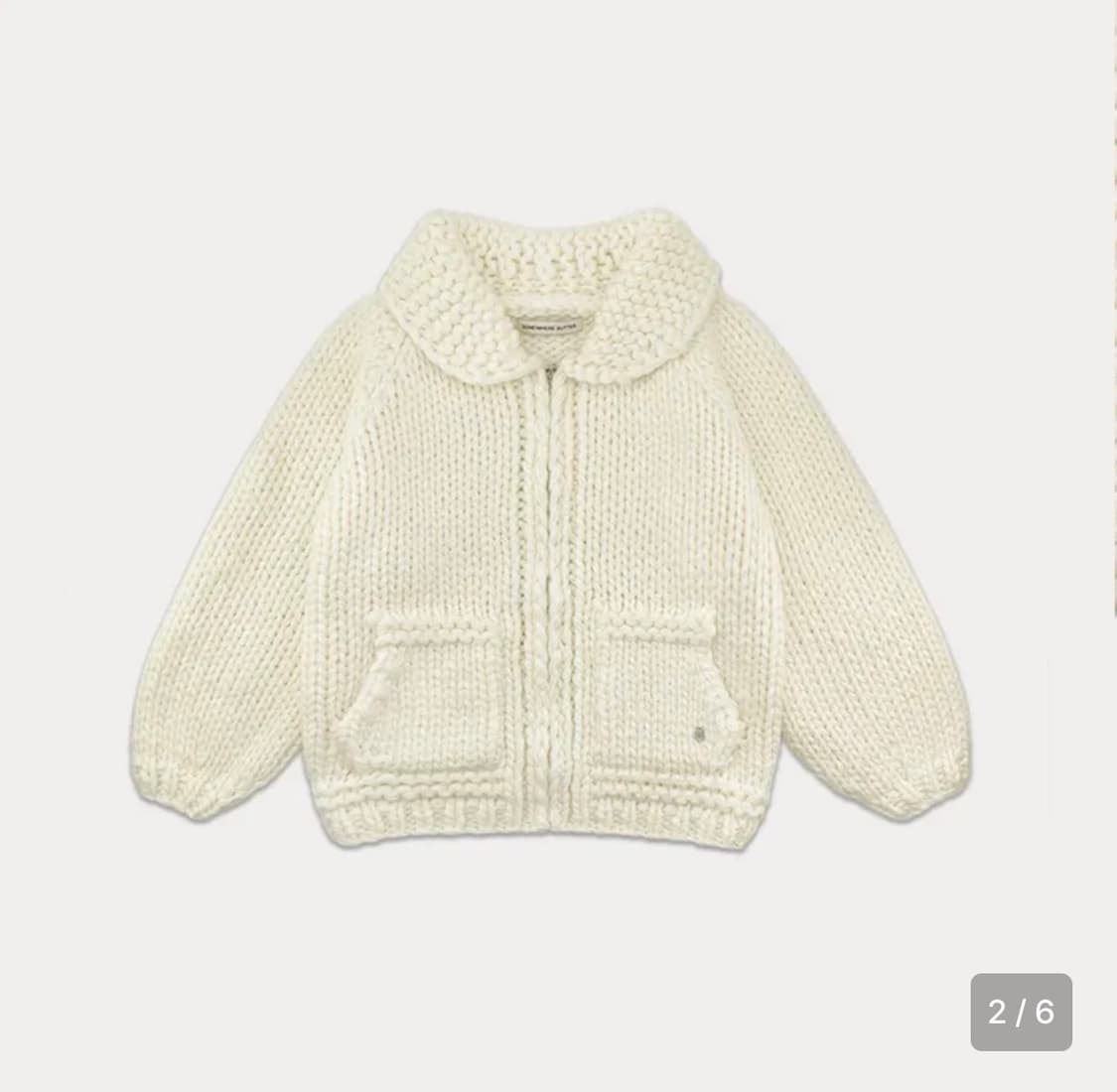 썸웨어버터 울 핸드메이드 스웨터 상품이미지1