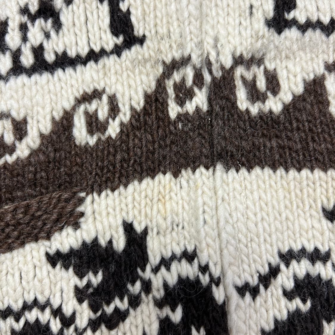 빈티지 노르딕 코위찬 니트집업(F) 상품이미지3