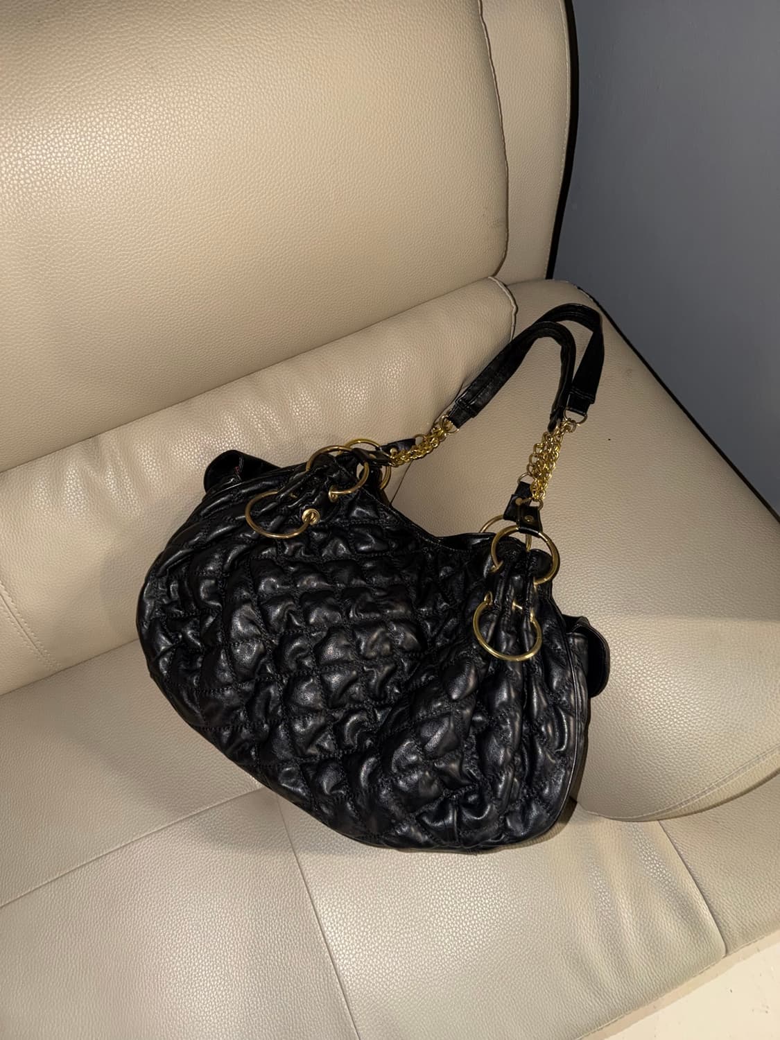 gyaru gather chain hobo bag 상품이미지1