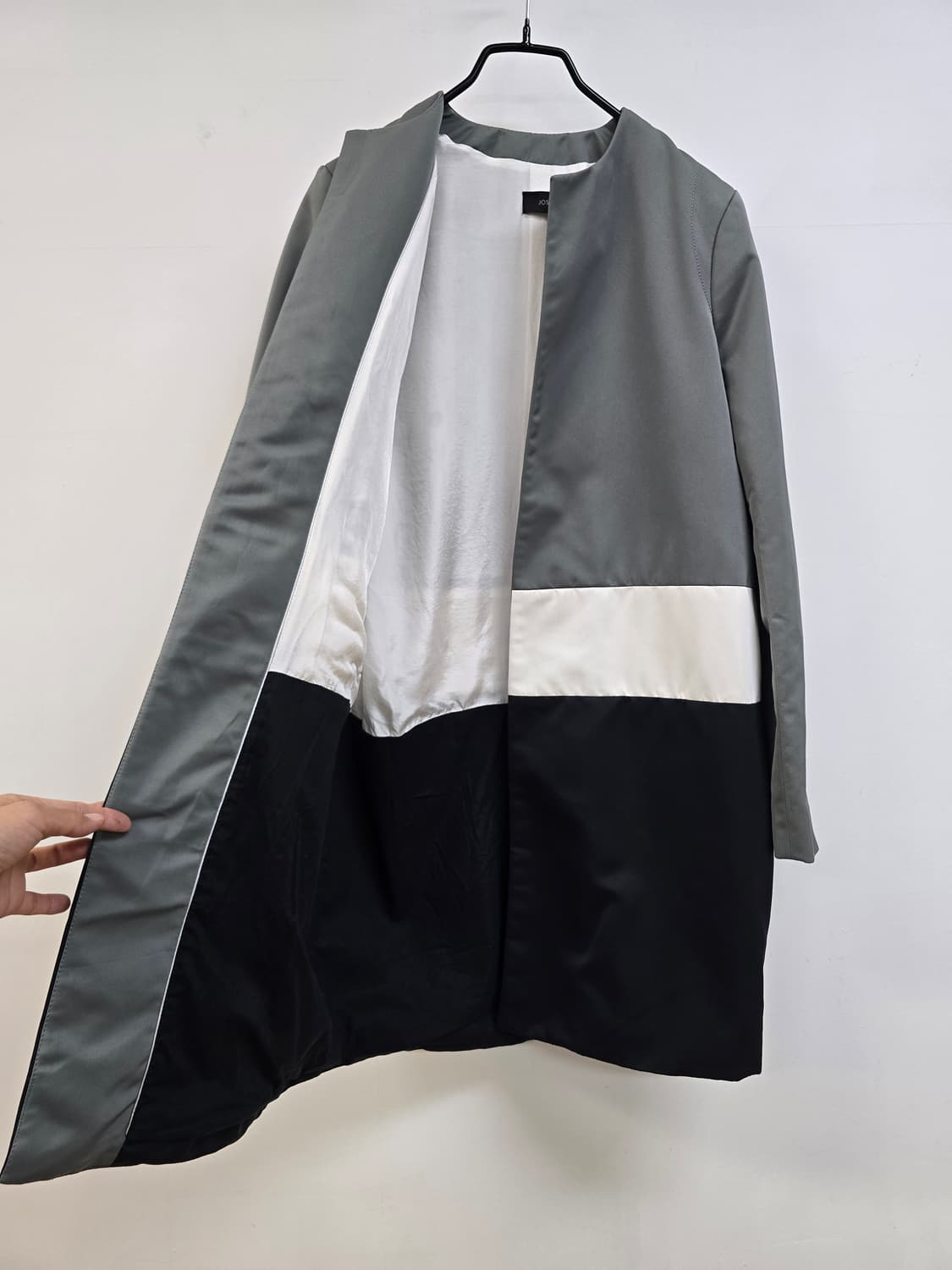 Joseph 단정한 프라다원단 오픈 코트 상품이미지7