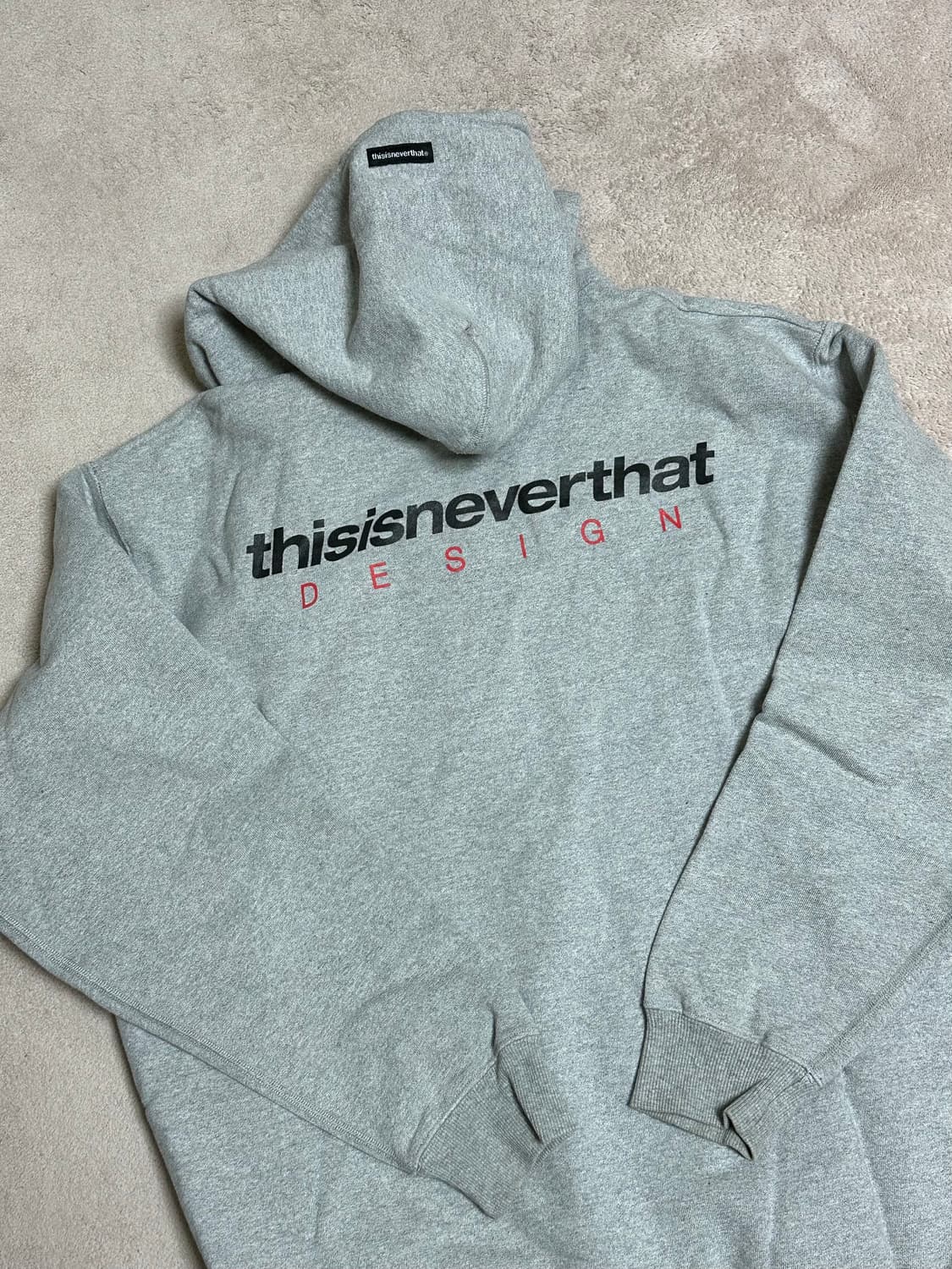 디스이즈네버뎃 후드 s 상품이미지2
