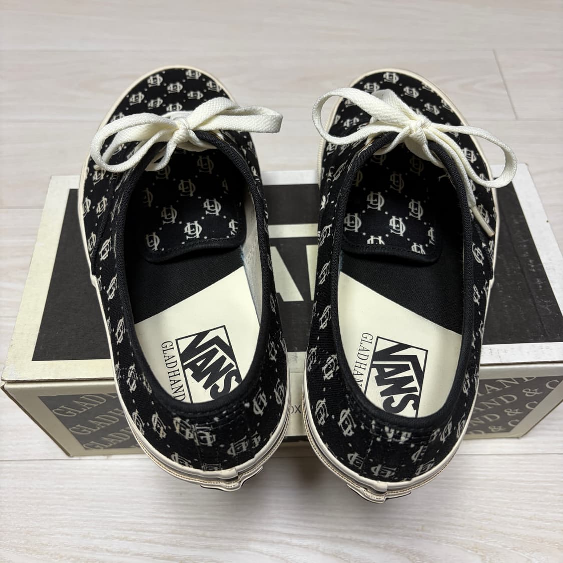 글래드핸드 x 반스 어센틱 민트급 270사이즈 풀박 상품이미지2