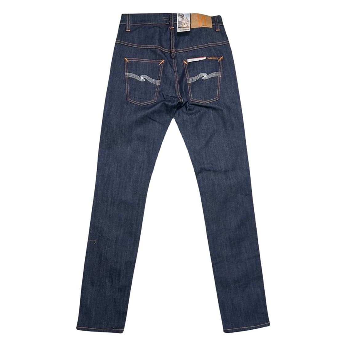 [새상품] 누디진 쌩지 씬핀 드라이 에크루 엠보 데님팬츠 W30 L32 상품이미지9