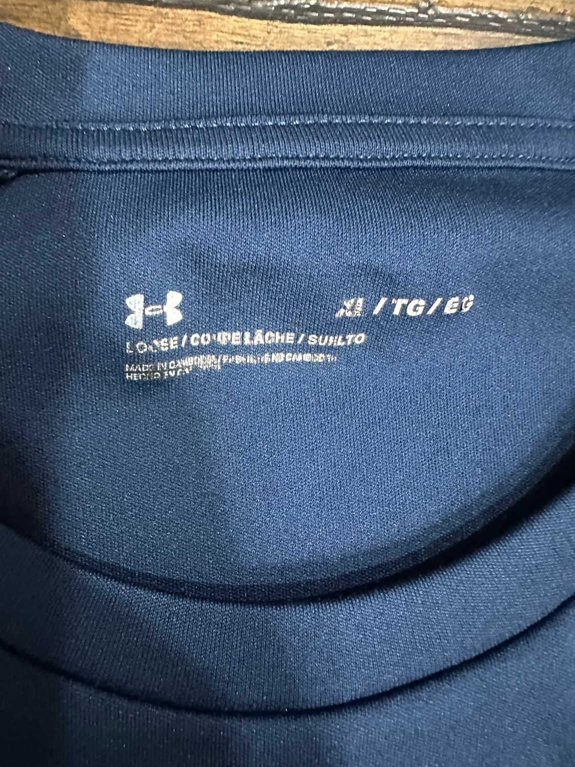 언더아머 UNDER ARMOUR 빅로고 기능성 반팔 티셔츠 XL 상품이미지4