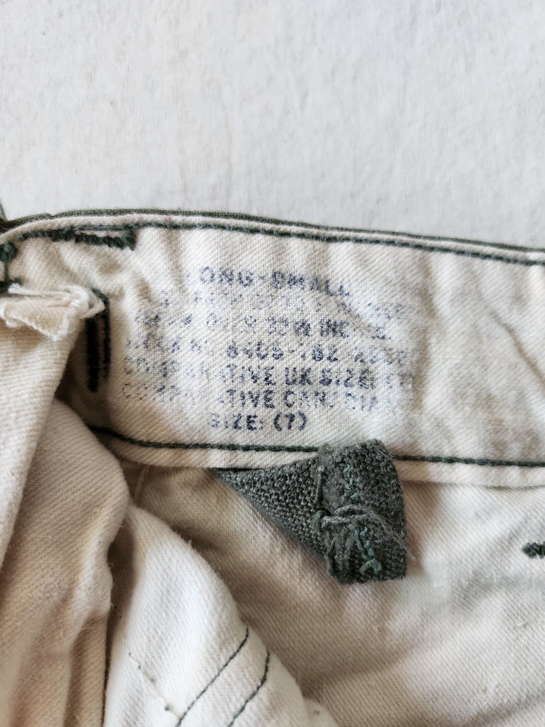 60s US army m65 field trouser small-long 상품이미지3