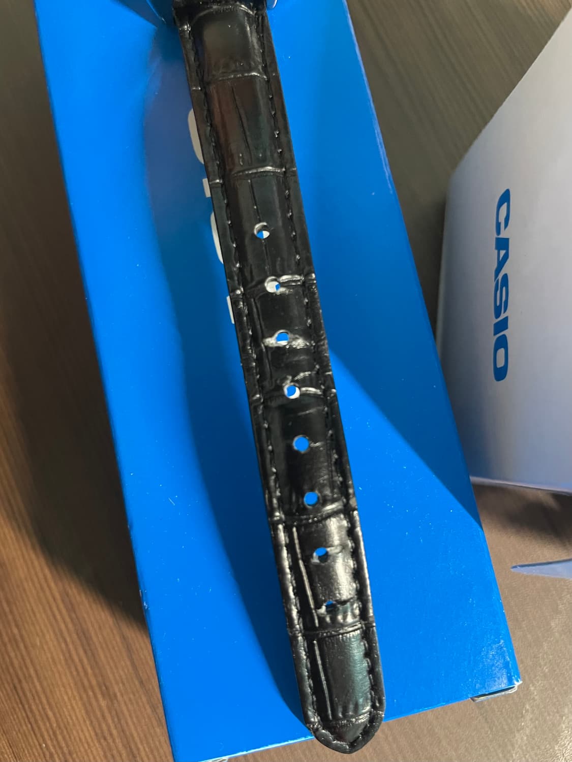 카시오 클래식 로마 스퀘어 가죽 시계 LTP-V007L-7B1 상품이미지7