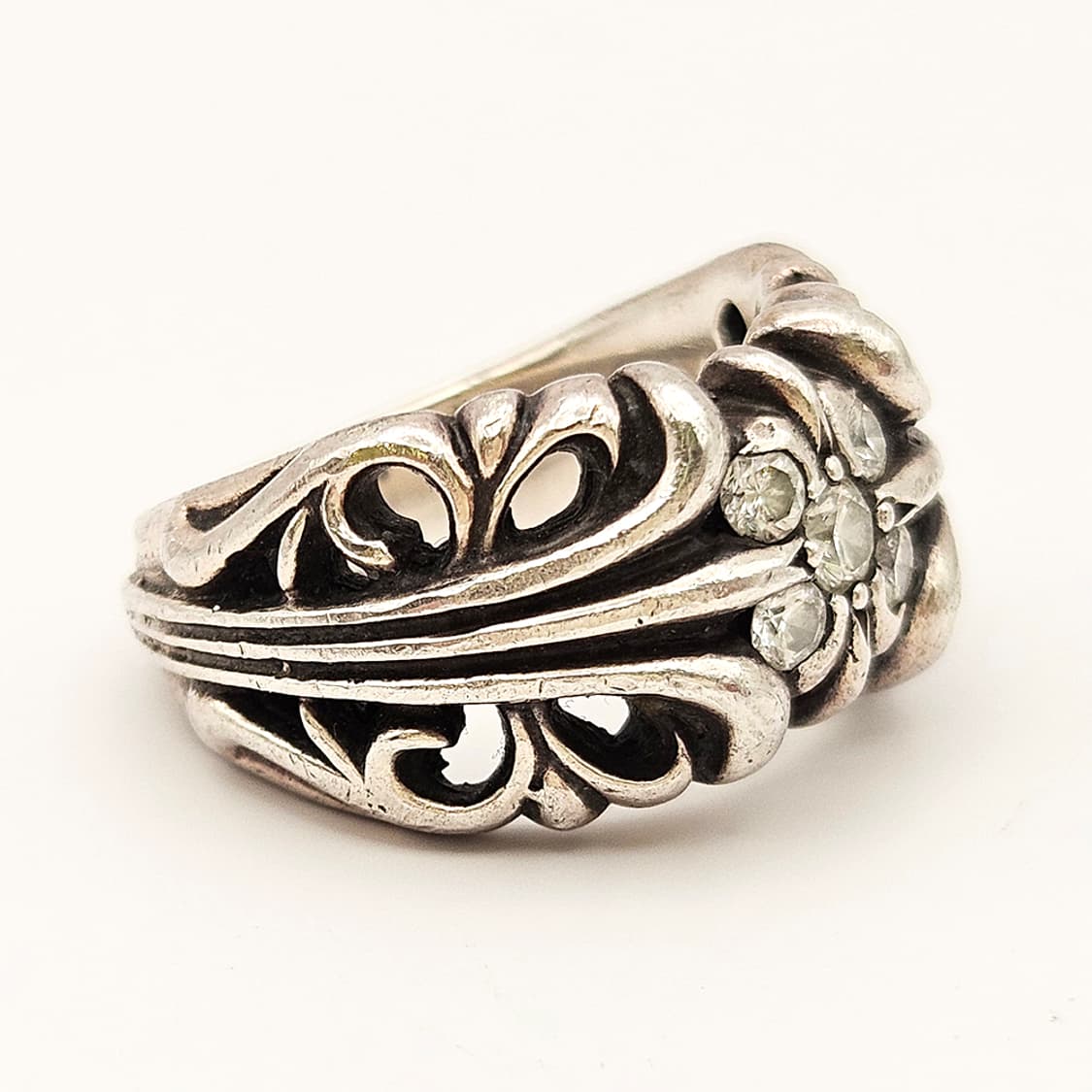 [14.5] 크롬하츠 K&T 애프터셋팅 다이아 링 B1213C200 상품이미지2