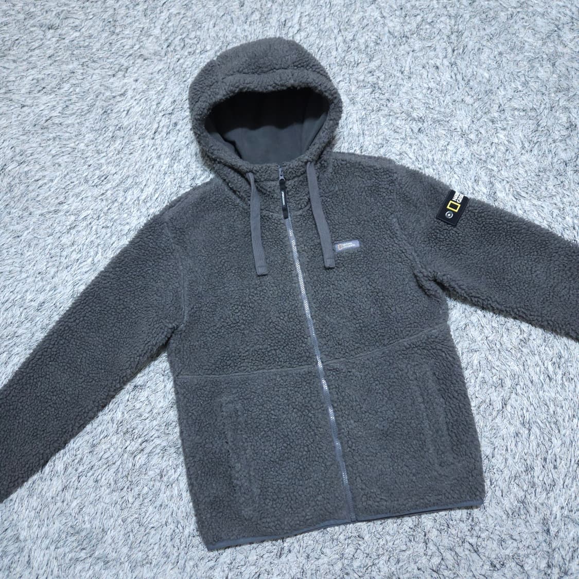 내셔널지오그래픽) M 남자 뽀글이 후리스 / 왕눈이샵 상품이미지2