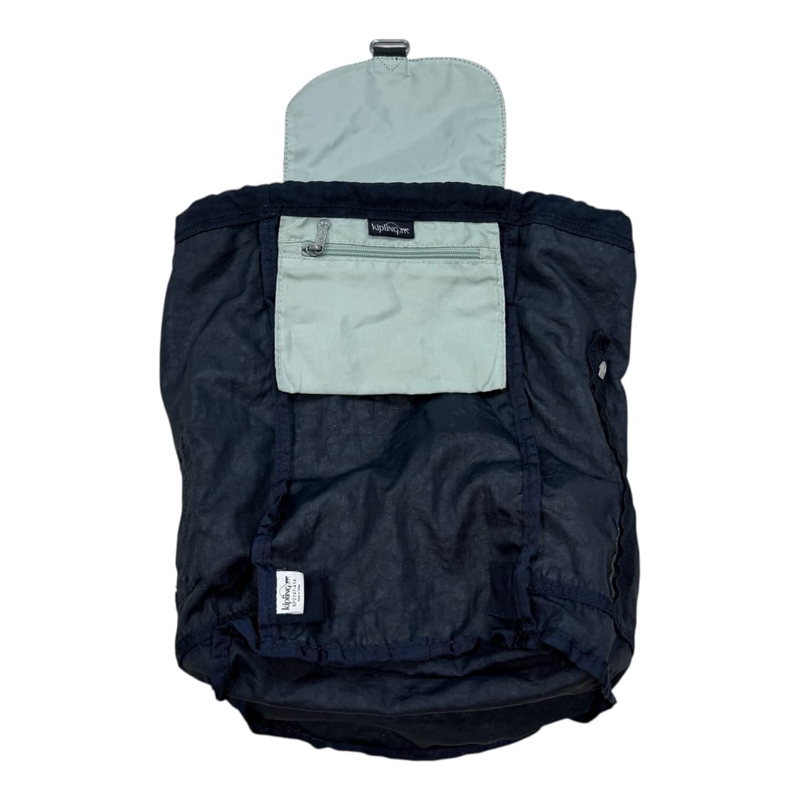 키플링 빈티지 복조리 모리걸 Y2K 포켓 미니백팩 가방 네이비 블루 상품이미지5