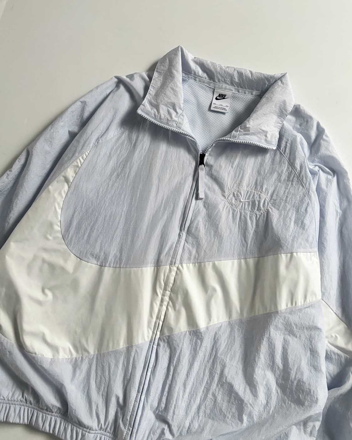 Nike 나이키 빅스우시 베이비블루 우븐 바람막이 자켓 상품이미지3