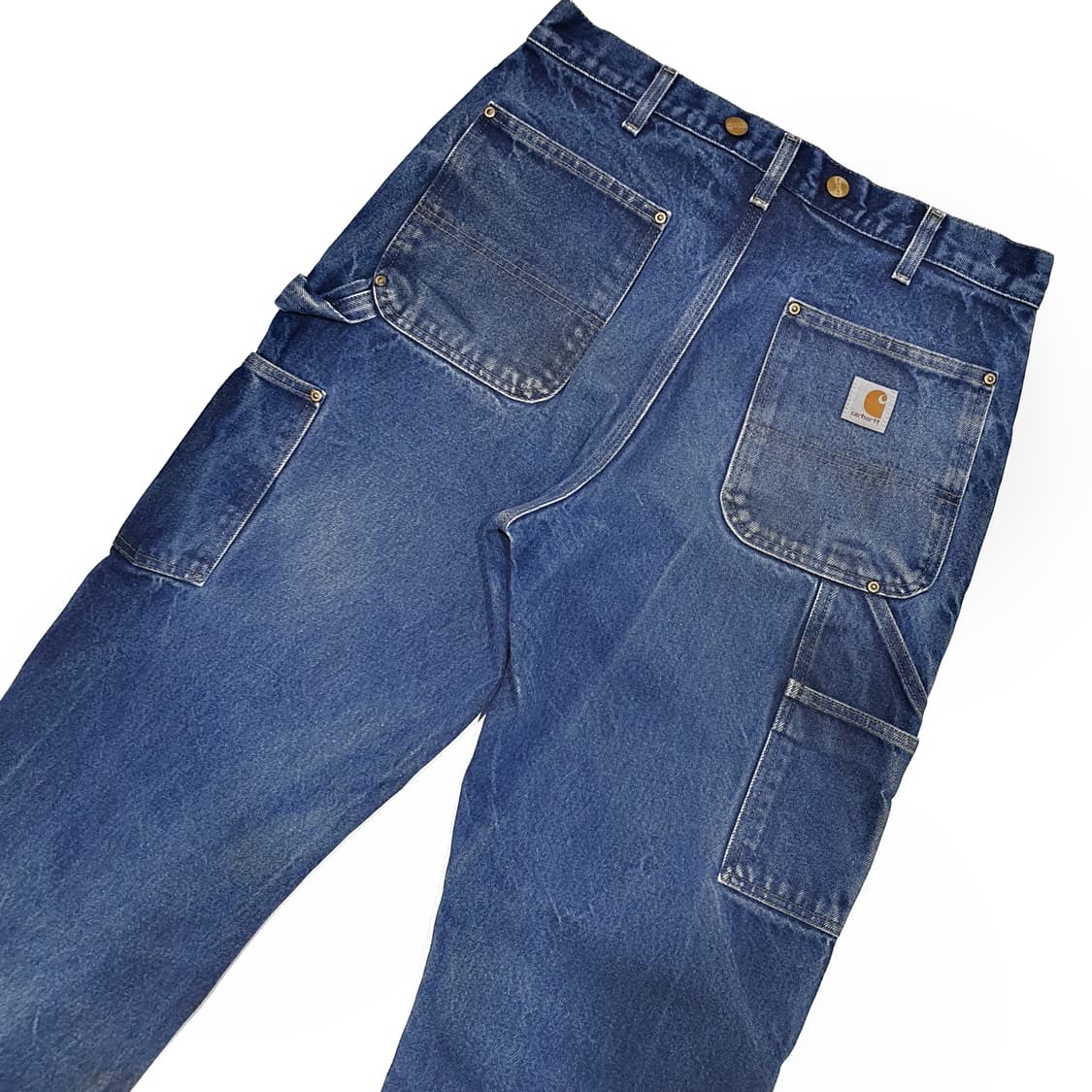 칼하트 더블니 데님 b07 (32) well worn 상품이미지5