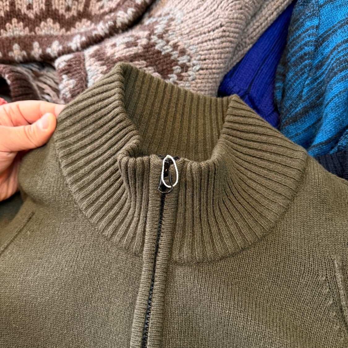 C.P 컴퍼니 니트 집업 자켓 투웨이 XL 상품이미지4