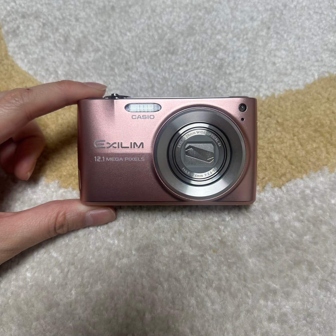 카시오 엑슬림 z400 핑크 상품이미지1