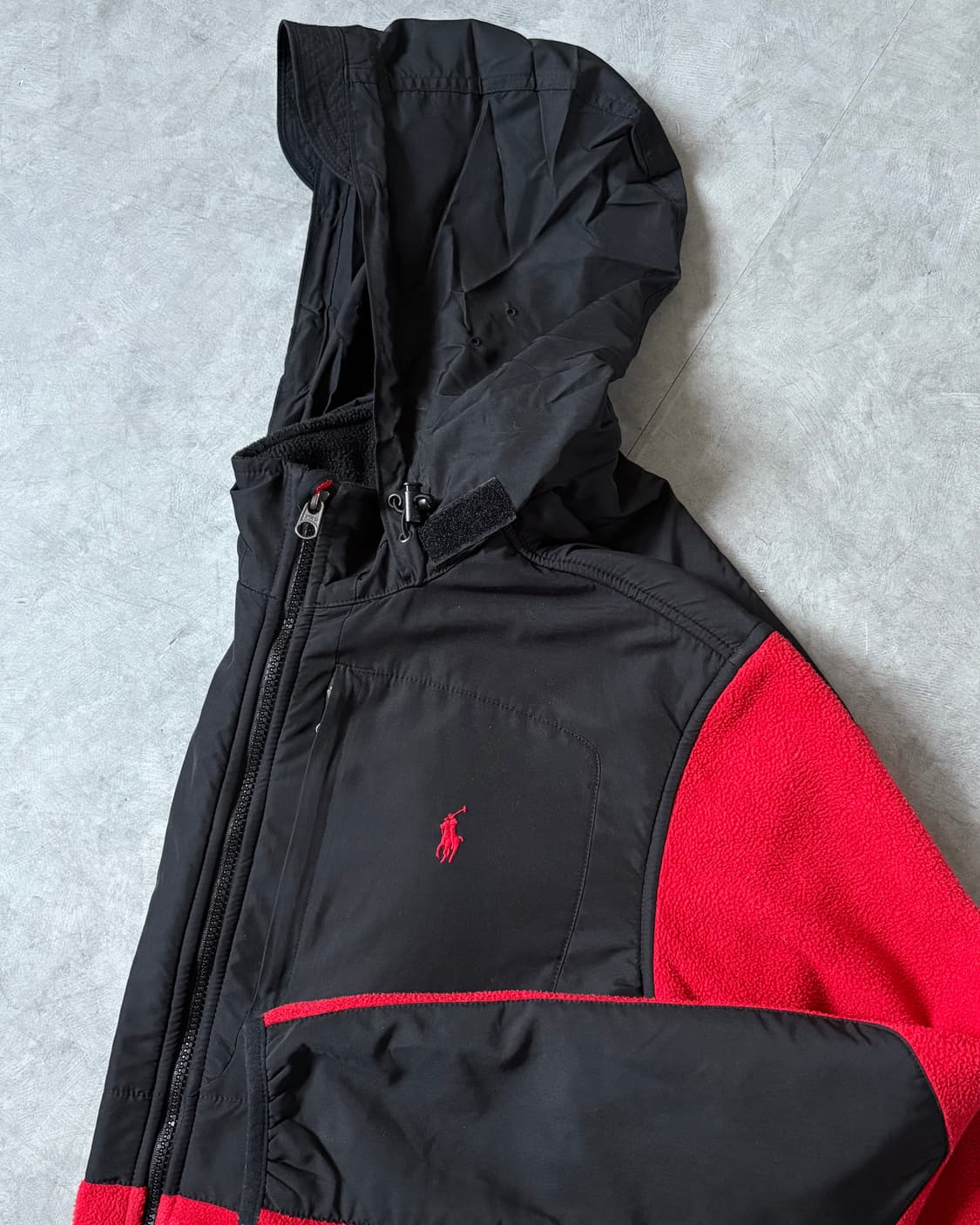 Polo 폴로 랄프로렌 레드컬러 데날리 플리스 자켓 상품이미지2