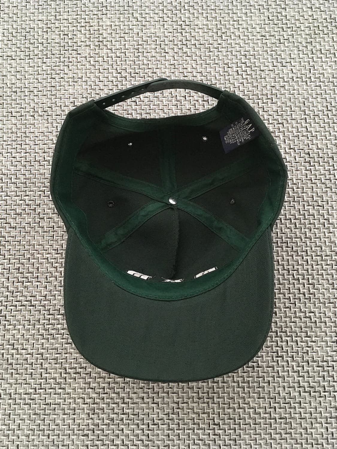 90s USA made spell-out wool blended caps 상품이미지3