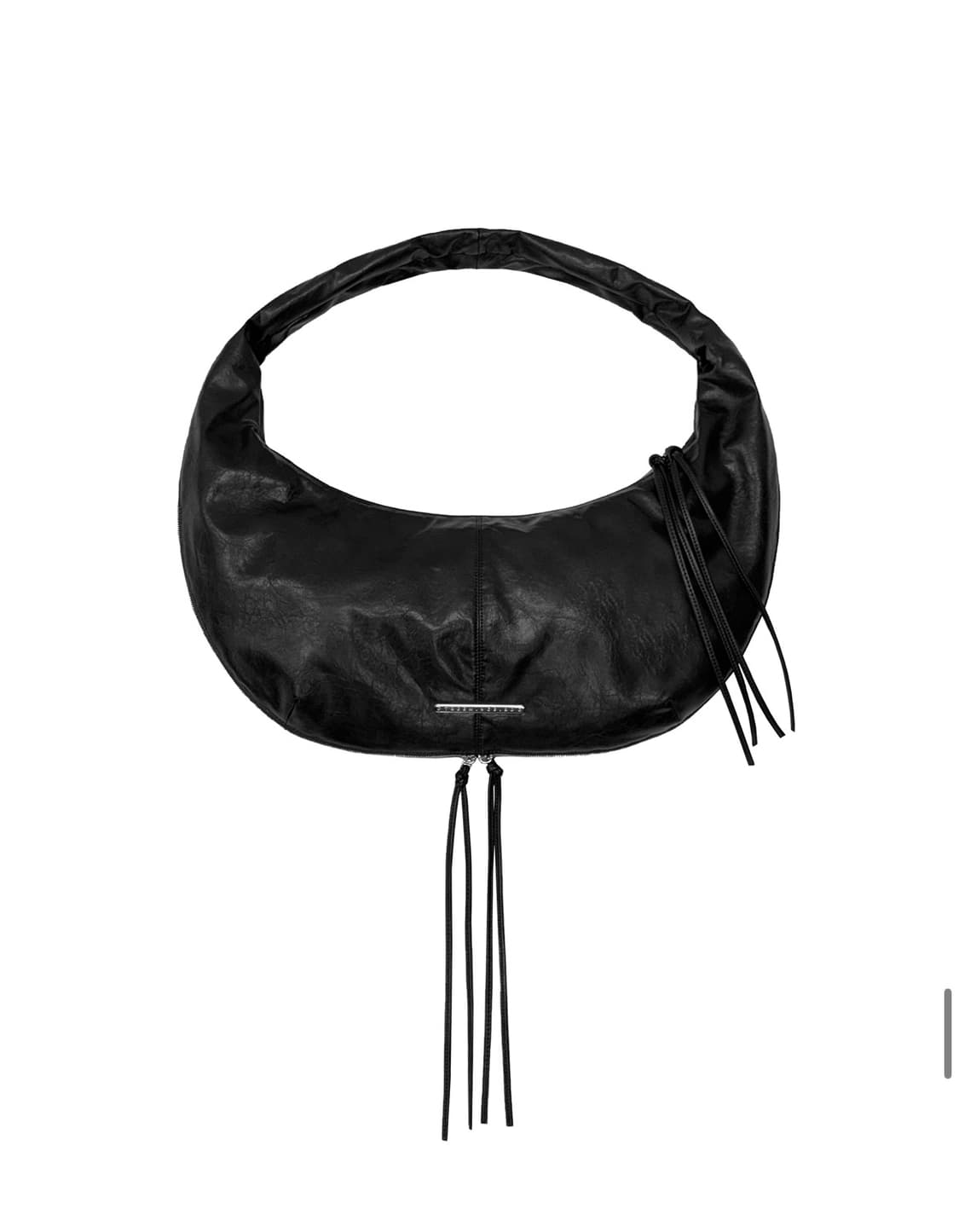 트리밍버드 Zipper Finishing Leather Hobo Bag  상품이미지1