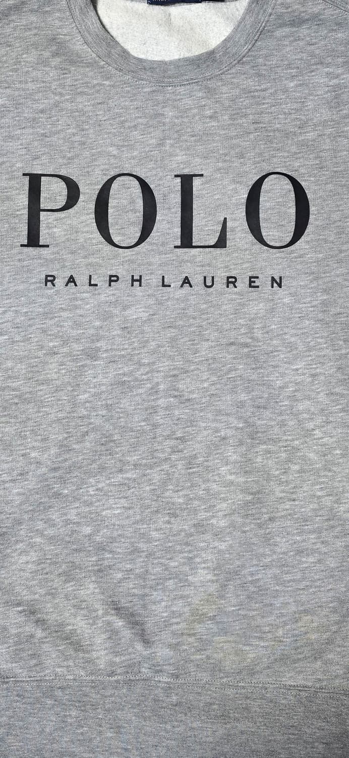 폴로 랄프로렌 맨투맨 L 회색 상품이미지5