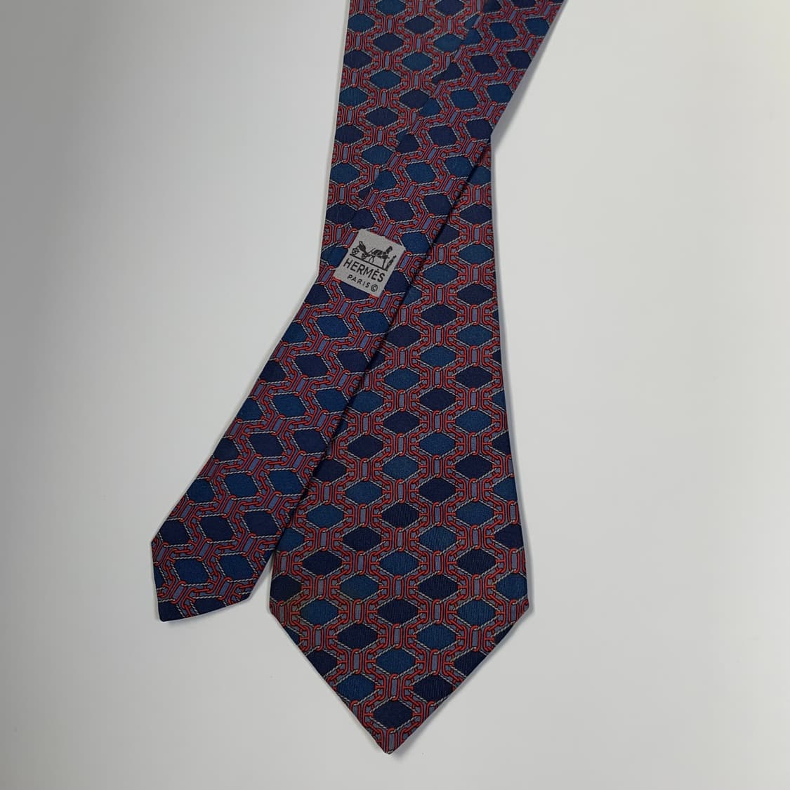 에르메스(HERMES) 명품넥타이 프랑스100실크 클래식넥타이 A등급 상품이미지3