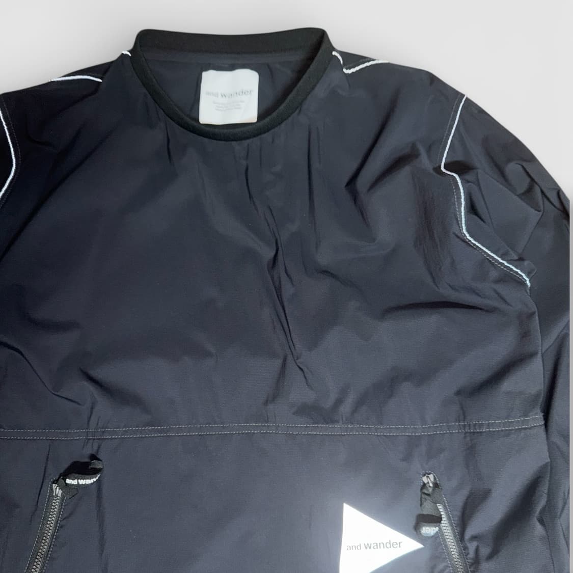 and wander Nylon Warm-Up Pullover 상품이미지3