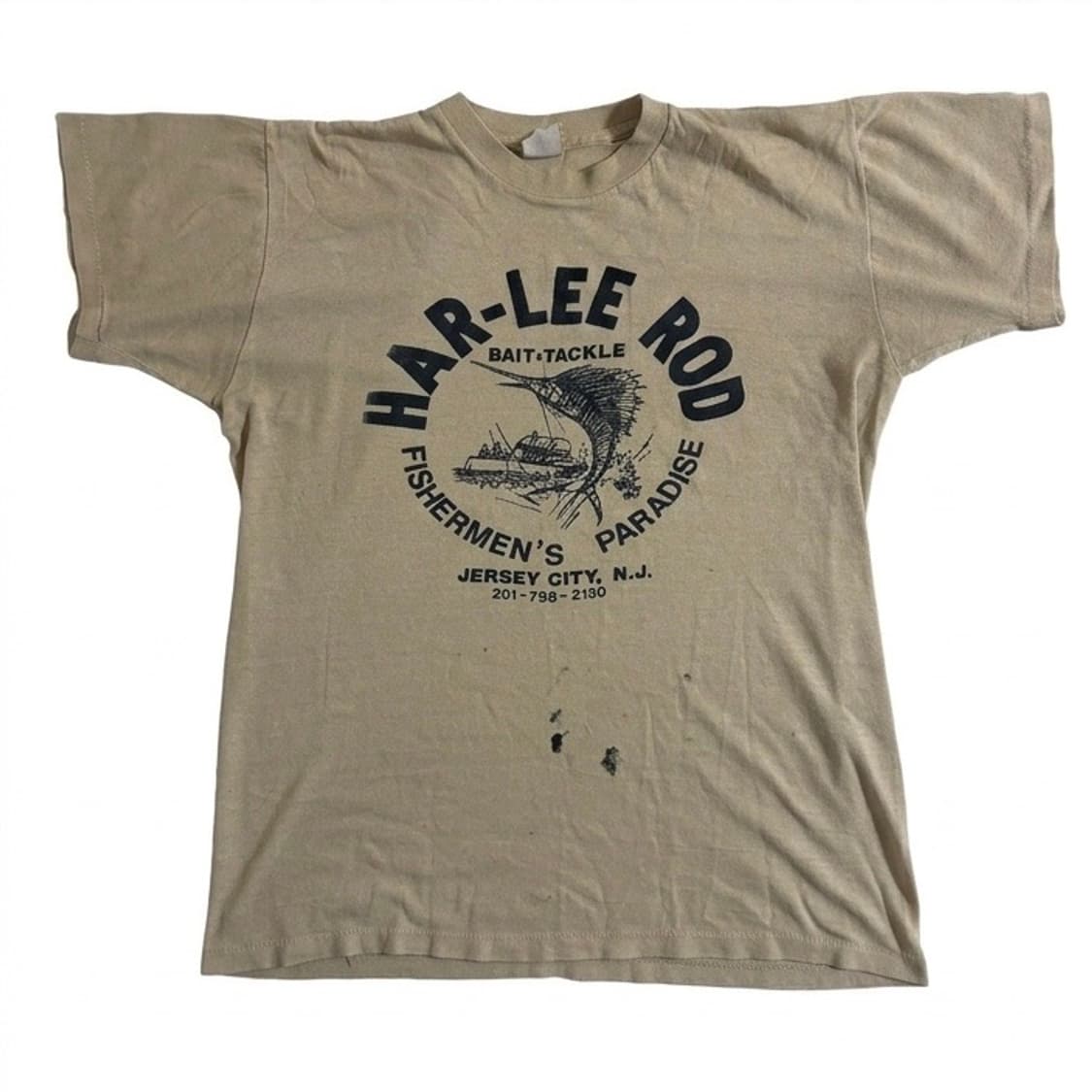 [80s/USA제] 빈티지 Har-Lee Rod 낚시 싱글스티치 티셔츠 상품이미지1