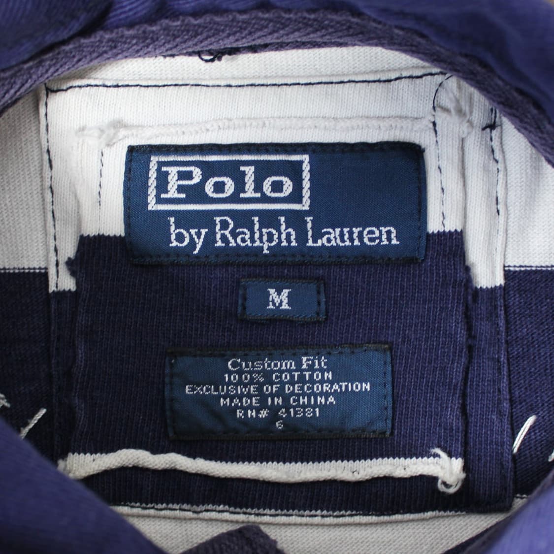 Polo 폴로 랄프로렌 스트라이프 커스텀핏 반팔 PK 상품이미지6